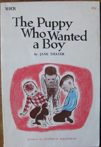 Book cover for The Puppy Who Wanted a Boy by Jane Thayer