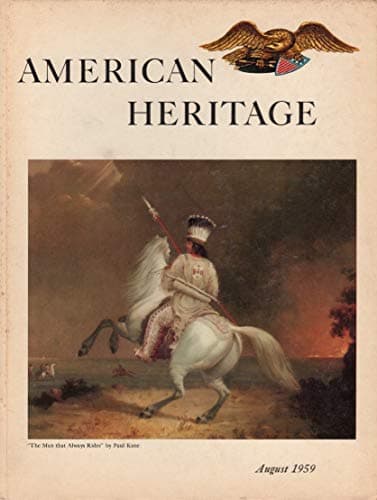 Book cover for American Heritage : Volume 10, Number 5 by Catton, Bruce editor