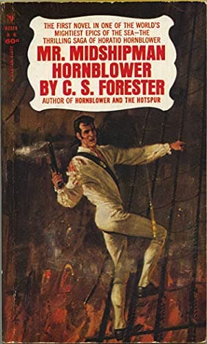 Book cover for Mr. Midshipman Hornblower by Forester, C. S.