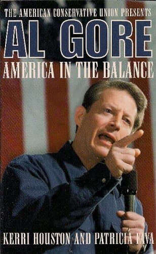 Book cover for Al Gore America in the Balance by Kerri; Fava Patricia Houston