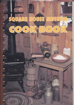 Book cover for Square House Museum Cookbook. A Collection of Favorite Recipes from Friends of the Square House Museum, Panhandle, Texas 1973. A Carson County Texas Cookbook by Friends of the Square House Museum