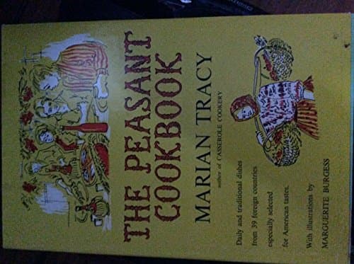 Book cover for The Peasant Cookbook by Marian Tracy