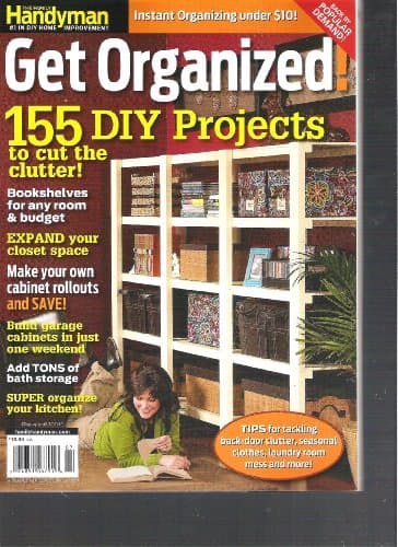 Book cover for The Family Handyman Magazine (Get Organized!, 2012) by Unknown