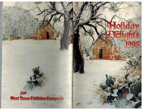 Book cover for Holiday Delights 1995 From West Texas Utilities by unknown author