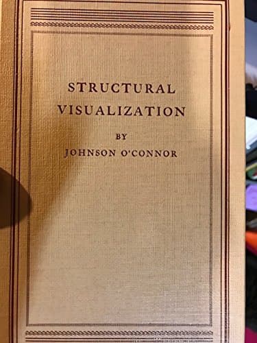 Book cover for Structural Visualization by O'CONNOR, Johnson
