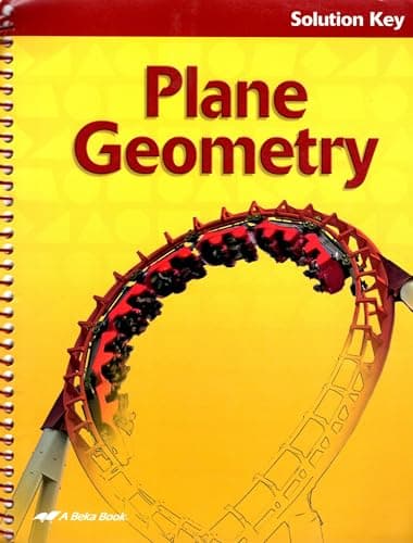 Book cover for A Beka Plane Geometry Solution Key (#95397003) by Unknown