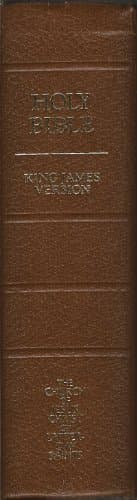 Book cover for The Holy Bible [Brown Leather-Limited to 502 Copies] by unknown author