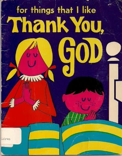 Book cover for For Things That I Like Thank You, God by Wanda Hayes