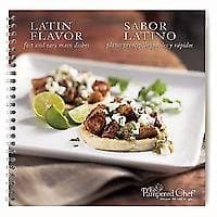 Book cover for Latin flavor-- First and easy Main Dishes : Sabor latino-- Platos Principales Faciles y Rapidos by The Pampered Chef