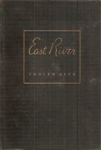 Book cover for East River: A Novel By Sholem Asch by Sholem Asch