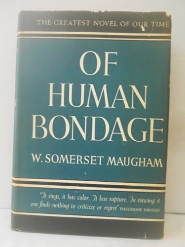 Book cover for Of Human Bondage by W. Somerset Maugham