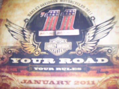 Book cover for Harley Davidson Motorcycles Your Road Your Rules 2011 by Harley Davidson