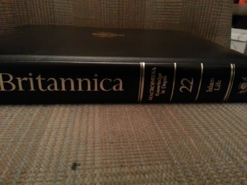 Book cover for 22 - New Encyclopaedia Britannica Macropaedia Knowledge in Depth Volume 22 (Fifteenth (15th) Edition, 1986)(encyclopedia / Macropedia): Islam Life by Britannica