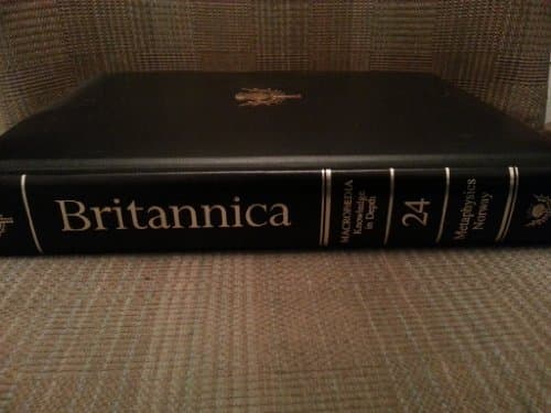 Book cover for 24 - New Encyclopaedia Britannica Macropaedia Knowledge in Depth Volume 24 (Fifteenth (15th) Edition, 1986)(encyclopedia / Macropedia): Metaphysics Norway by Britannica