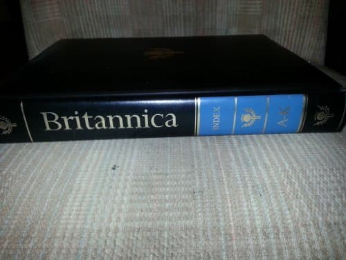 Book cover for Index A-K - New Encyclopaedia Britannica "Index A - K" (Fifteenth (15th) Edition, 1986) (Encyclopedia / Macropedia): by Britannica