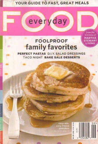 Book cover for Everyday Food Issue 35, September 2006 by Martha Stewart
