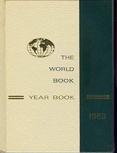 Book cover for The World Book Yearbook 1969 by unknown author
