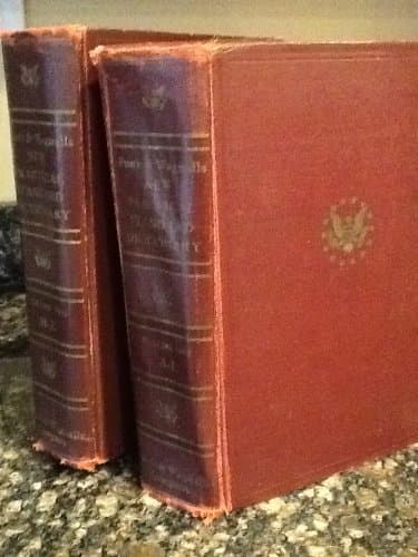 Book cover for Funk & Wagnalls New Practical Standard Dictionary of the English Language - 1949 Edition (Vol 1 & 2) by Funk, Charles