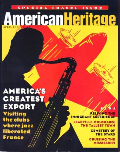 Book cover for American Heritage April 2000 Vol. 51 No. 2 by John Steele Gordon Thomas Fleming
