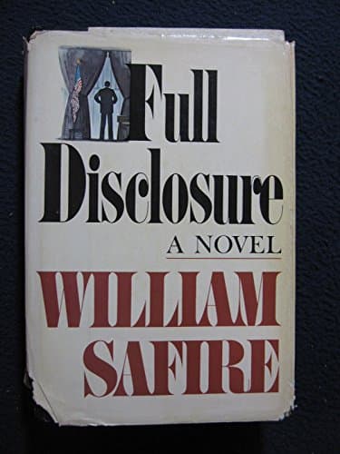 Book cover for FULL DISCLOSURE BY WILLIAM SAFIRE ~1977 by William Safire