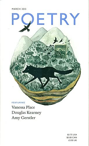 Book cover for Poetry (March 2013) by Wiman, Christian (Editor)