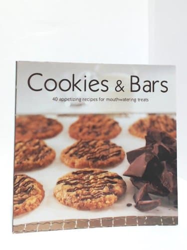 Book cover for Cookies & Bars: 40 Appetizing Recipes for Mouthwatering Treats by n/a