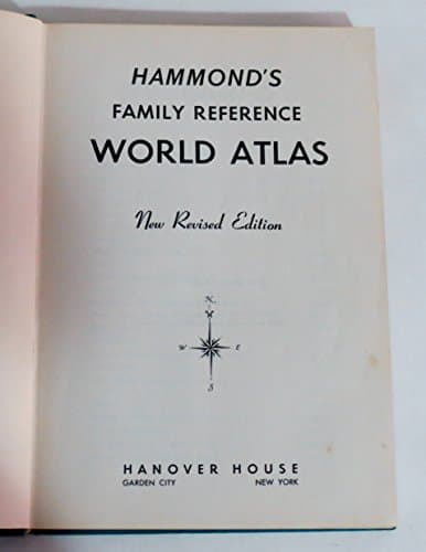 Book cover for Family Reference World Atlas by Hammond's