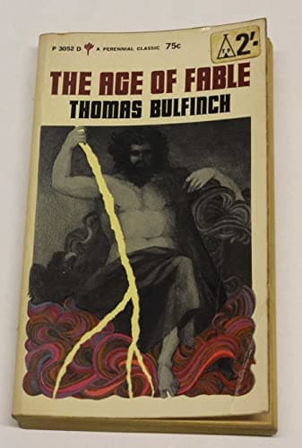Book cover for THE AGE OF FABLE by Thomas Bulfinch