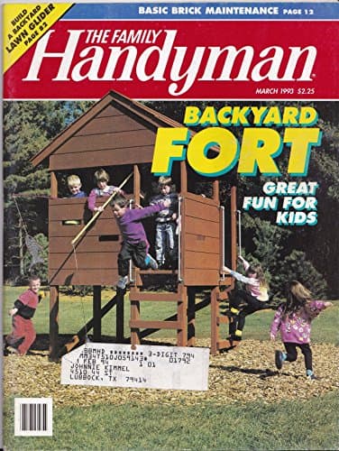 Book cover for The Family Handyman March 1993 [Volume 43, Number 3, 336th Edition] by Unknown