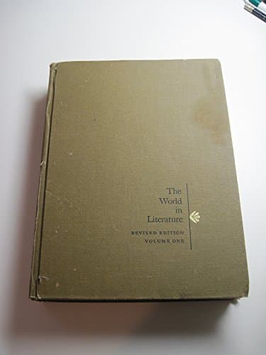 Book cover for The World in Literature by George K Anderson and Robert Warnock