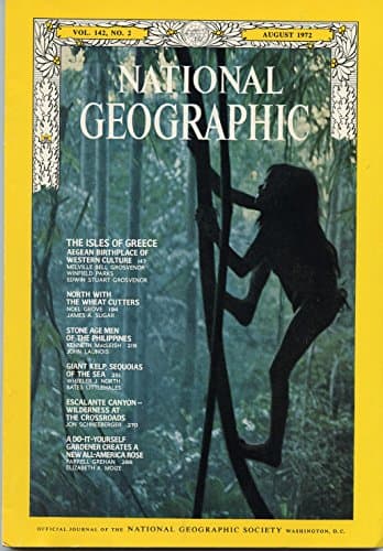 Book cover for National Geographic Magazine, August 1972, Vol. 142, No. 2 by National Geographic