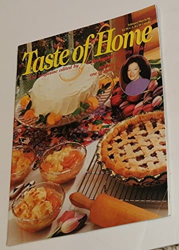 Book cover for Taste of Home February/March 1998 (Vol 6, No. 1) by Unknown