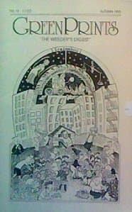Book cover for GreenPrints: The Weeders Digest (Autumn 1993, Number 15) by Pat Stone