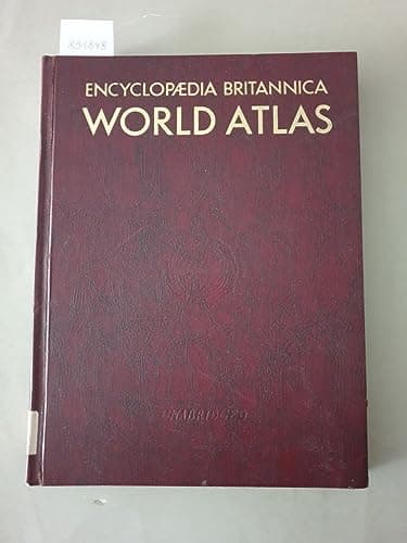 Book cover for Encyclopaedia Britannica World Atlas by Hudson, Donald G.