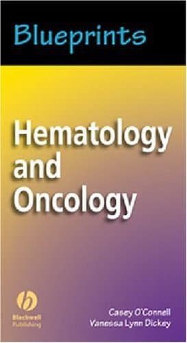 Book cover for Blueprints Hematology and Oncology (Blueprints Pockets) by Connell Casey O. Dickey Vanessa (2005-02-03) Paperback by Unknown