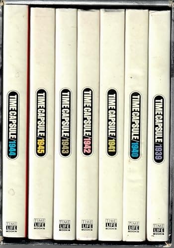 Book cover for Time Capsule 7 Volume Set from 1939 to 1944 with Slipcase by Unknown