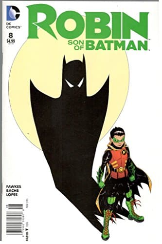 Book cover for Robin Son of Batman # 8 (Heart of Ice) by Various