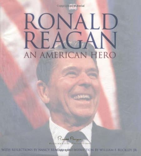 Book cover for Ronald Reagan: An American Hero by DK Publishing (2001-07-01) by Henry M. Holden