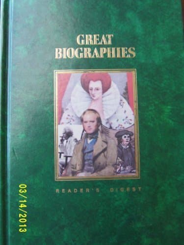 Book cover for Reader's Digest Great Biographies: Elizabeth I, Charles Darwin, Martin Luther, Samuel L. Clemens/Condensed (1987-09-03) by Reader's Digest Association