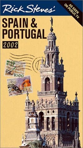 Book cover for Rick Steves' Spain and Portugal: Covers Madrid, Barcelona, Andalucia, Lisbon, the Algarve, and Morocco by Rick Steves (2002-01-04) by Rick Steves