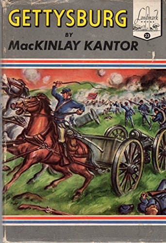 Book cover for Gettysburg, #23 Landmark Series by Kantor, MacKinlay