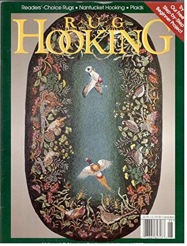 Book cover for Rug Hooking Volume VII, Number 1: June, July, August 1995 by Rug Hooking Magazine