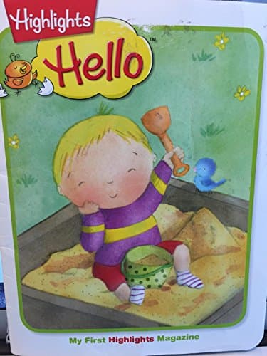 My First Highlights Magazine 7 X 5.5inches Hello Yellow Back