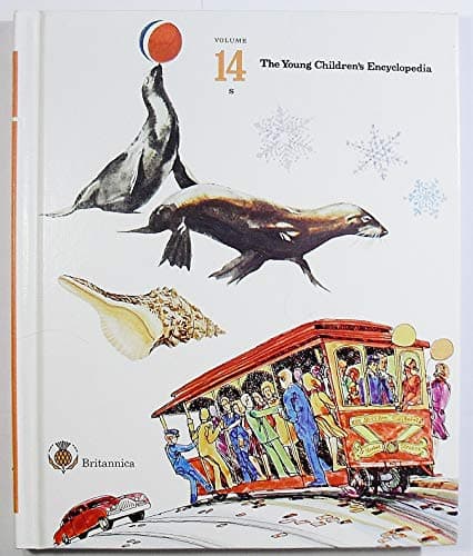 Book cover for The Young Children's Encyclopedia, Vol. 14-S by Encyclopaedia Brittanica