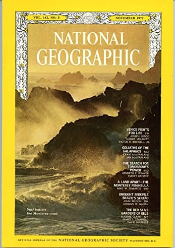 Book cover for National Geographic Magazine, Vol. 142, No. 5 (November 1972) by National Geographic Society