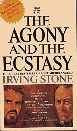 Book cover for Agony and the Ecstasy by Stone, Irving