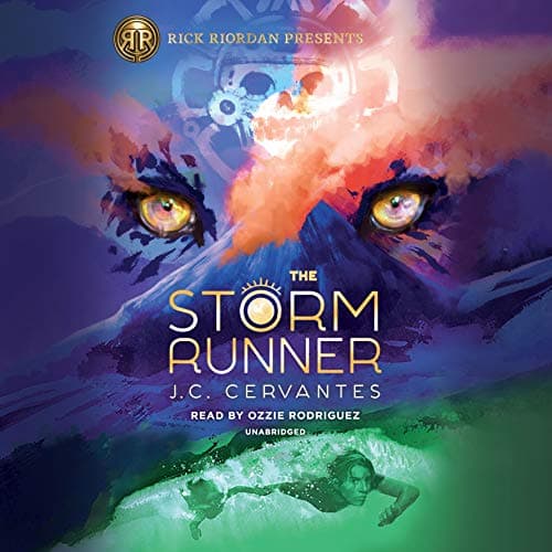 Book cover for The Storm Runner by J. C. Cervantes
