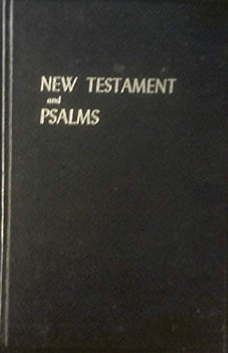 Book cover for New Testament and Psalms by American Bible Society
