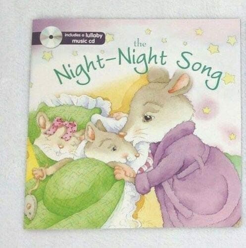 Book cover for THE NIGHT-NIGHT SONG, Book and CD by Kim Thompson Twin Sisters Mitzo