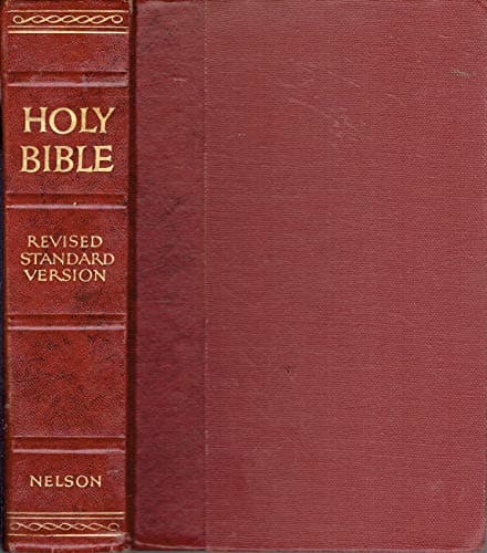 Book cover for THE HOLY BIBLE REVISED STANDARD VERSION CONTANING THE OLD AND NEW TESTAMENTS (RED HARDCOVER) by THOMAS NELSON & SONS